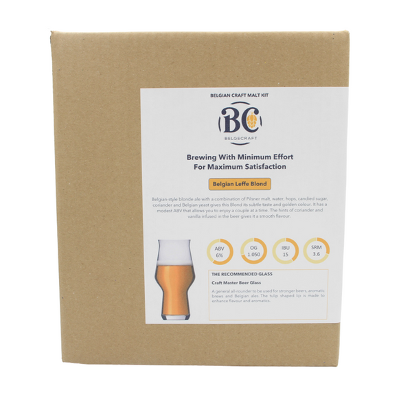 BelgeCraft Belgian Leffe Blond All Grain Malt Kit - BELGECRAFT