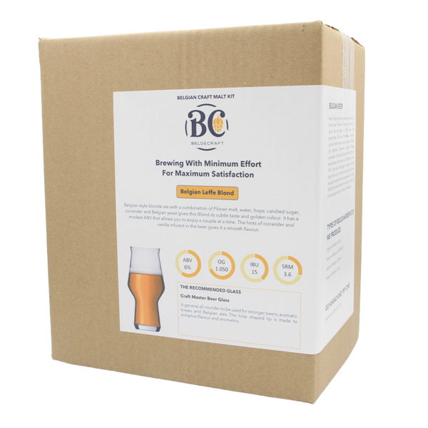 BelgeCraft Belgian Leffe Blond All Grain Malt Kit - BELGECRAFT